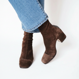 Lily™ | Elegantní kotníkové boty z nubukové kůže