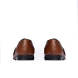 Mocasín River pro muže z pletené kůže