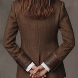 Gisèle | Blazer s Umělým Vzorem Čevrona