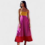 Milena - Elegantní maxi šaty