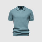 Libuše – Strukturované polo tričko pro elegantní a pohodlný styl