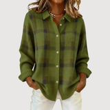 Matilda | Károvaný pletený cardigan