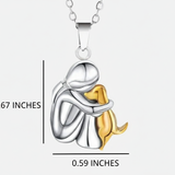 MARINETTE | PENDENTIVOVÝ NÁHRDELNÍK SE PSEM