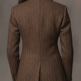 Gisèle | Blazer s Umělým Vzorem Čevrona