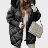 Denisa™ ｜Dámská midi parka s pletenými rukávy