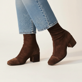 Lily™ | Elegantní kotníkové boty z nubukové kůže