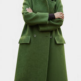 Cornelia | Oversized Dugo Kabát s Dvoubodovým Zapínáním