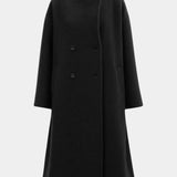Cornelia | Oversized Dugo Kabát s Dvoubodovým Zapínáním